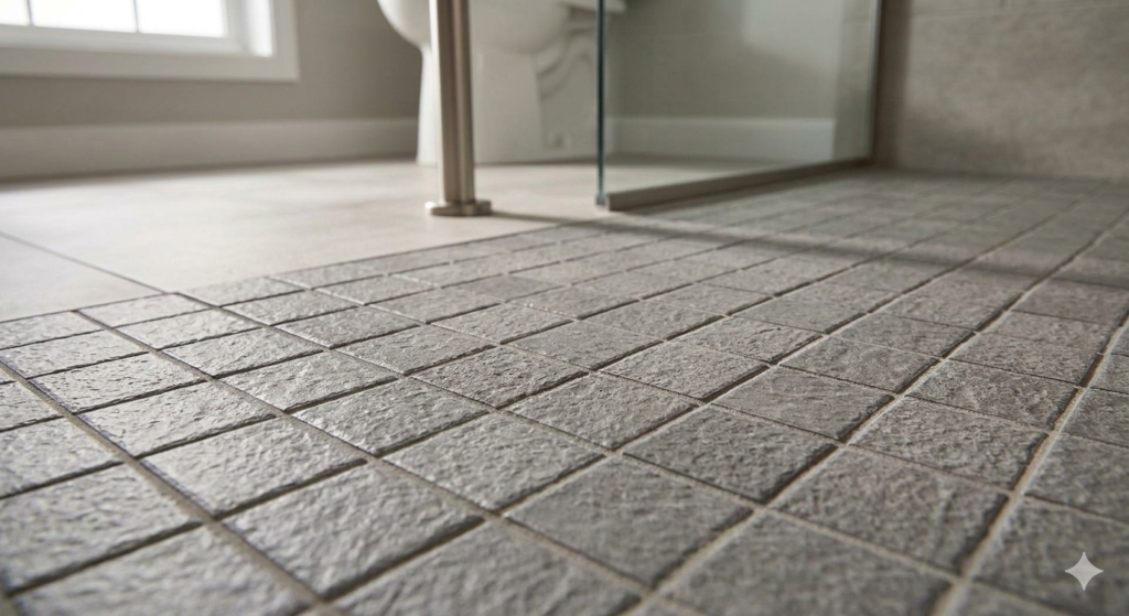 non-slip bathroom flooring for seniors textured porcelain shower floor tile